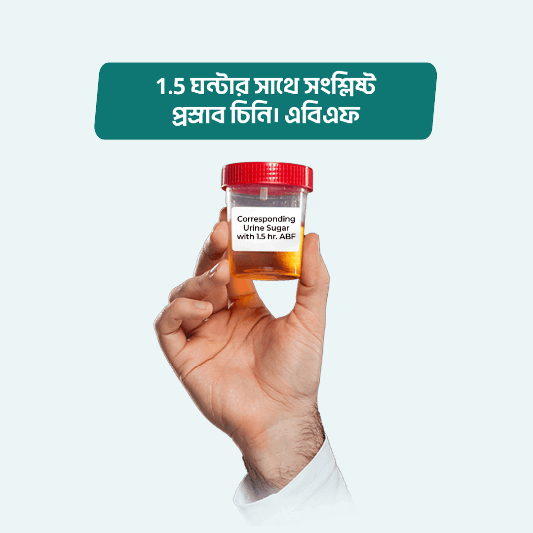 Corresponding Urine Sugar with 1.5 hr. ABF