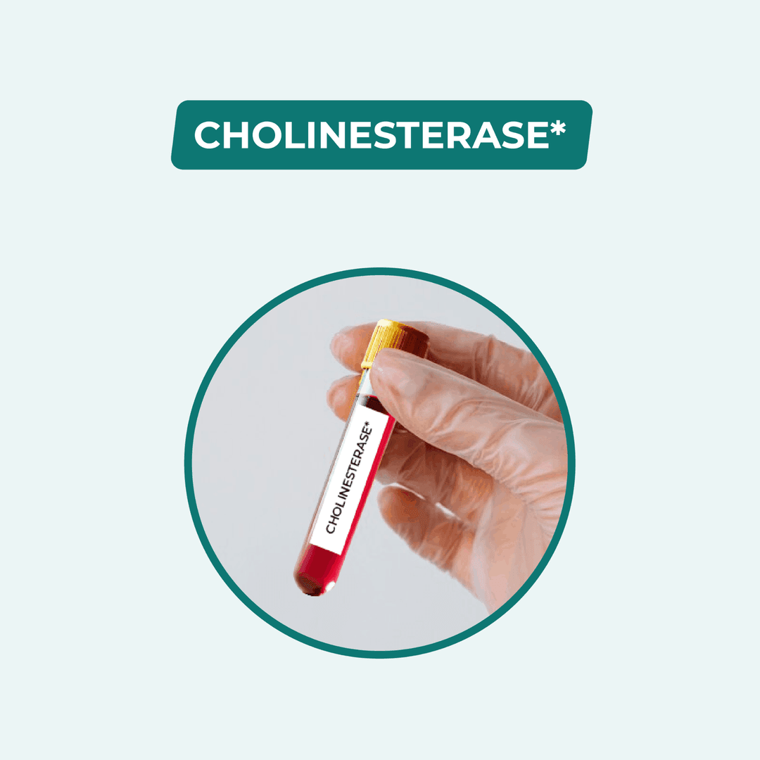 CHOLINESTERASE, SERUM